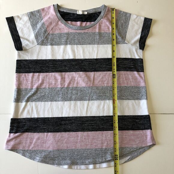 Gap Women’s Short Sleeve Striped Top Sweater Size Large - Picture 6 of 12